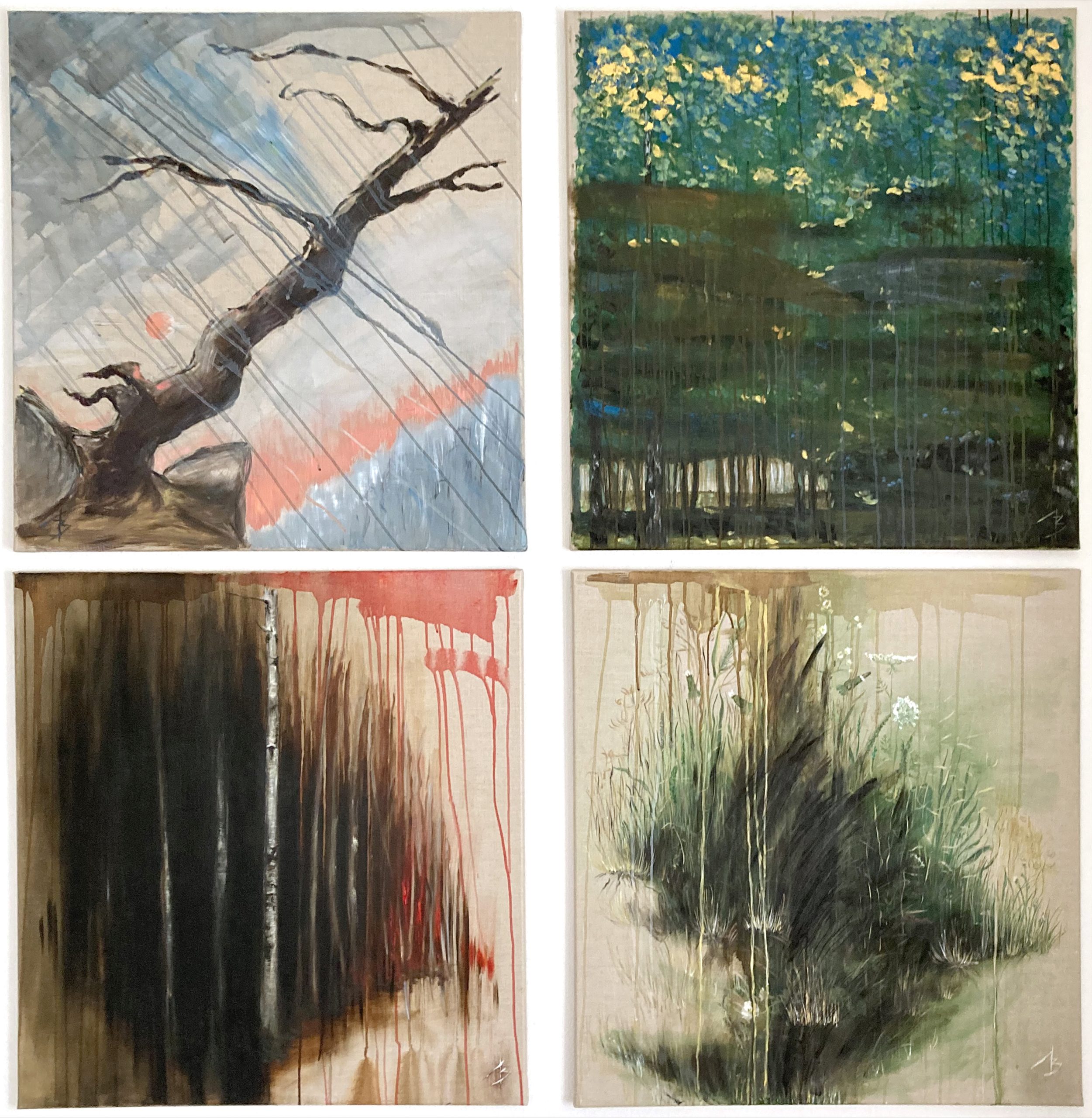 Schichten Landschaften Sommer 2023